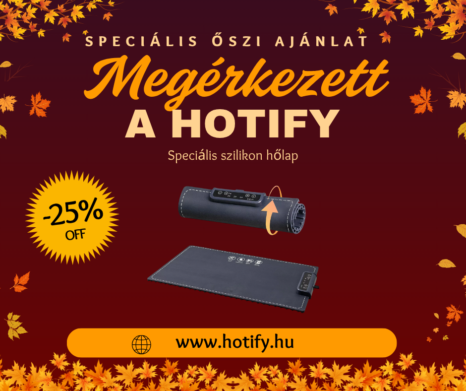 HOTIFY™ Intelligens Szilikon Hőlap